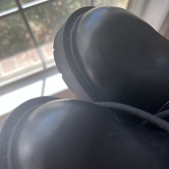 Madden Girl Y2K Grunge, Black Academia, Platform Chunky Goth Lug Sole Shoes 6 - Picture 8 of 16